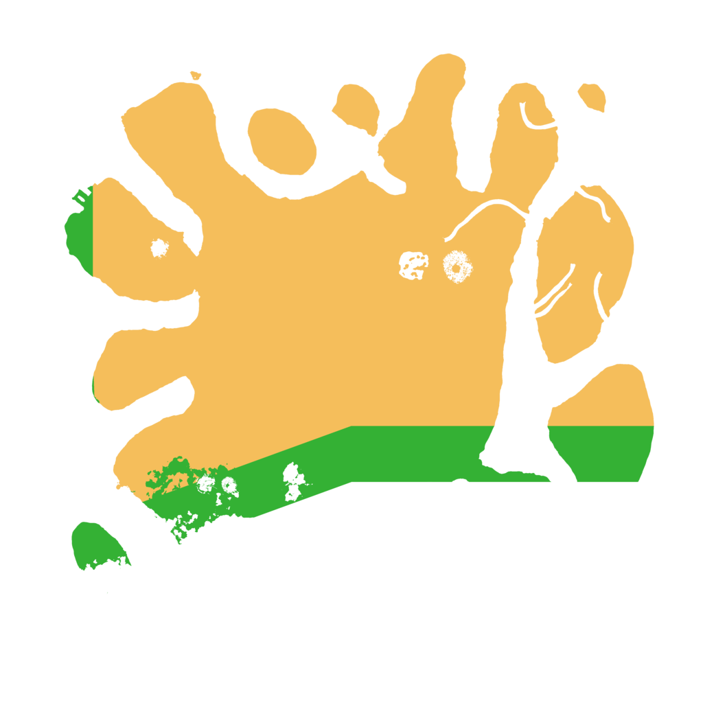 Biome Rust Map: Procedural Map, Size: 3500, Seed: 273876561