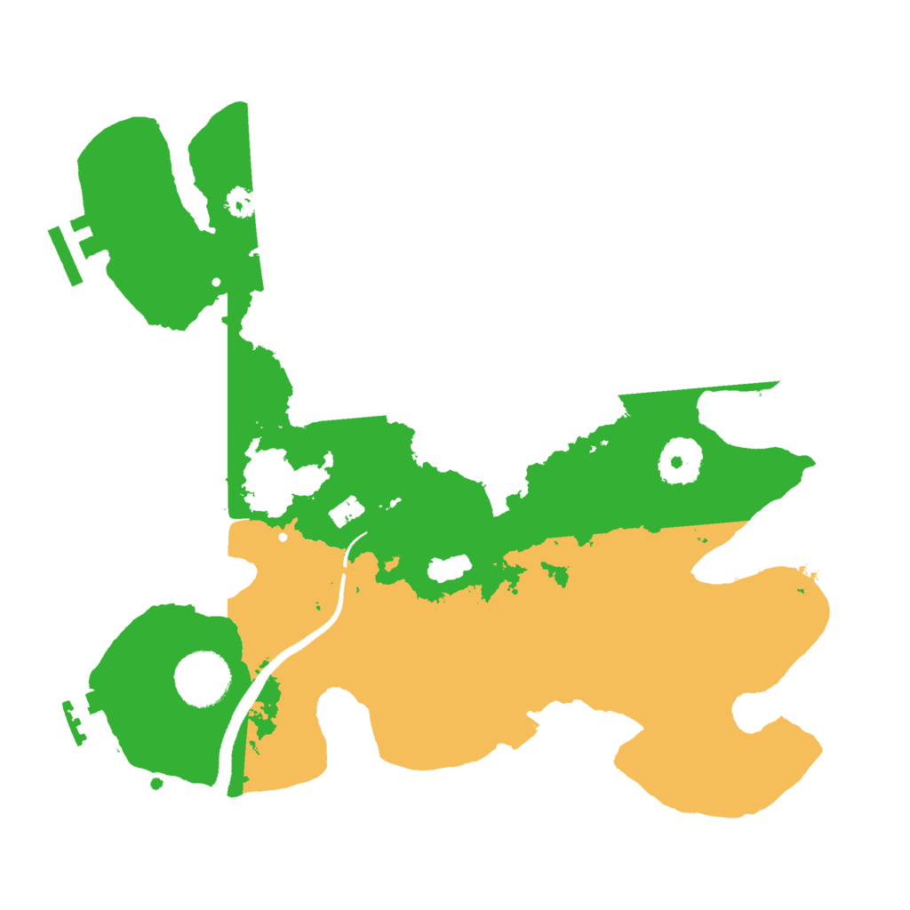 Biome Rust Map: Procedural Map, Size: 3000, Seed: 153740