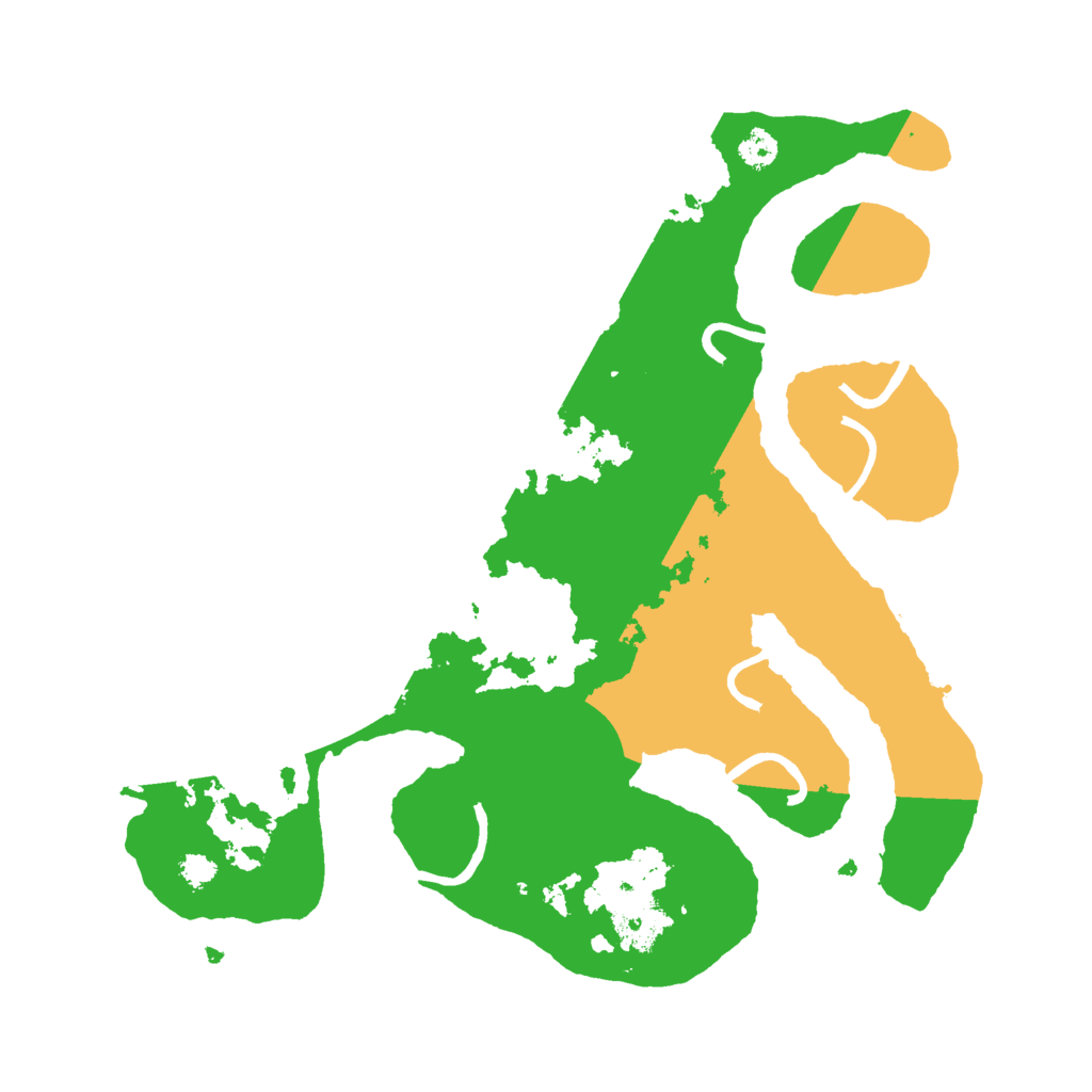 Biome Rust Map: Procedural Map, Size: 3000, Seed: 237908