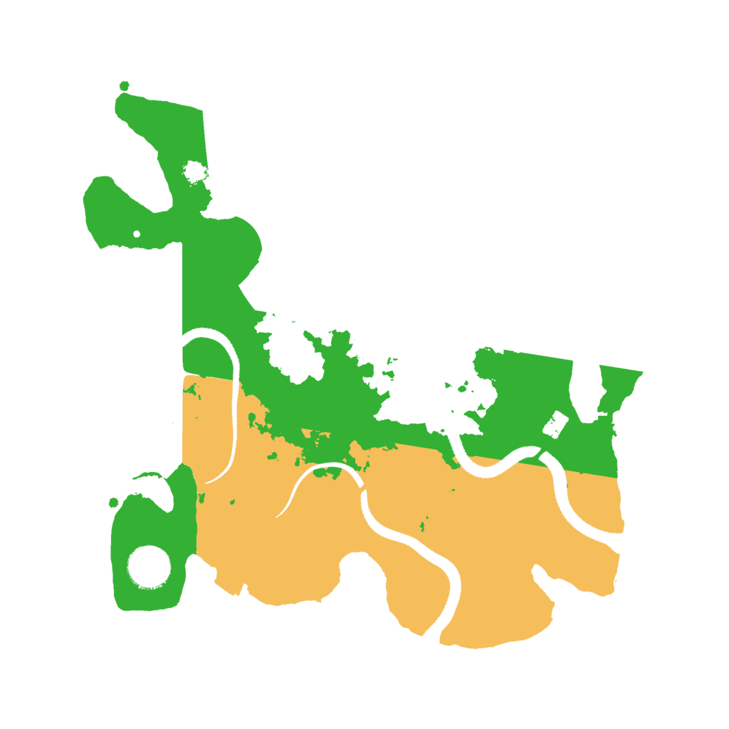 Biome Rust Map: Procedural Map, Size: 3000, Seed: 346947