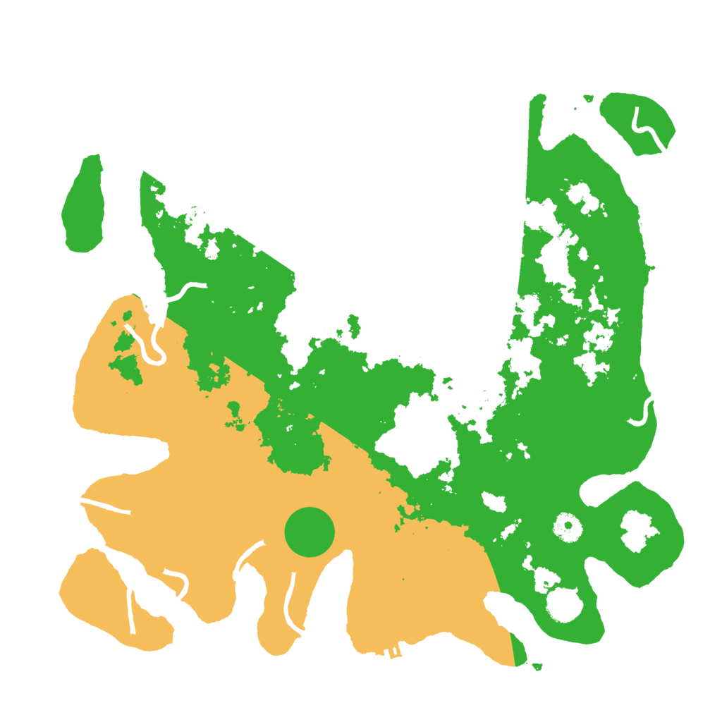 Biome Rust Map: Procedural Map, Size: 3800, Seed: 1912176527