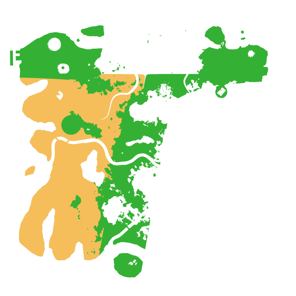 Biome Rust Map: Procedural Map, Size: 4000, Seed: 31769420