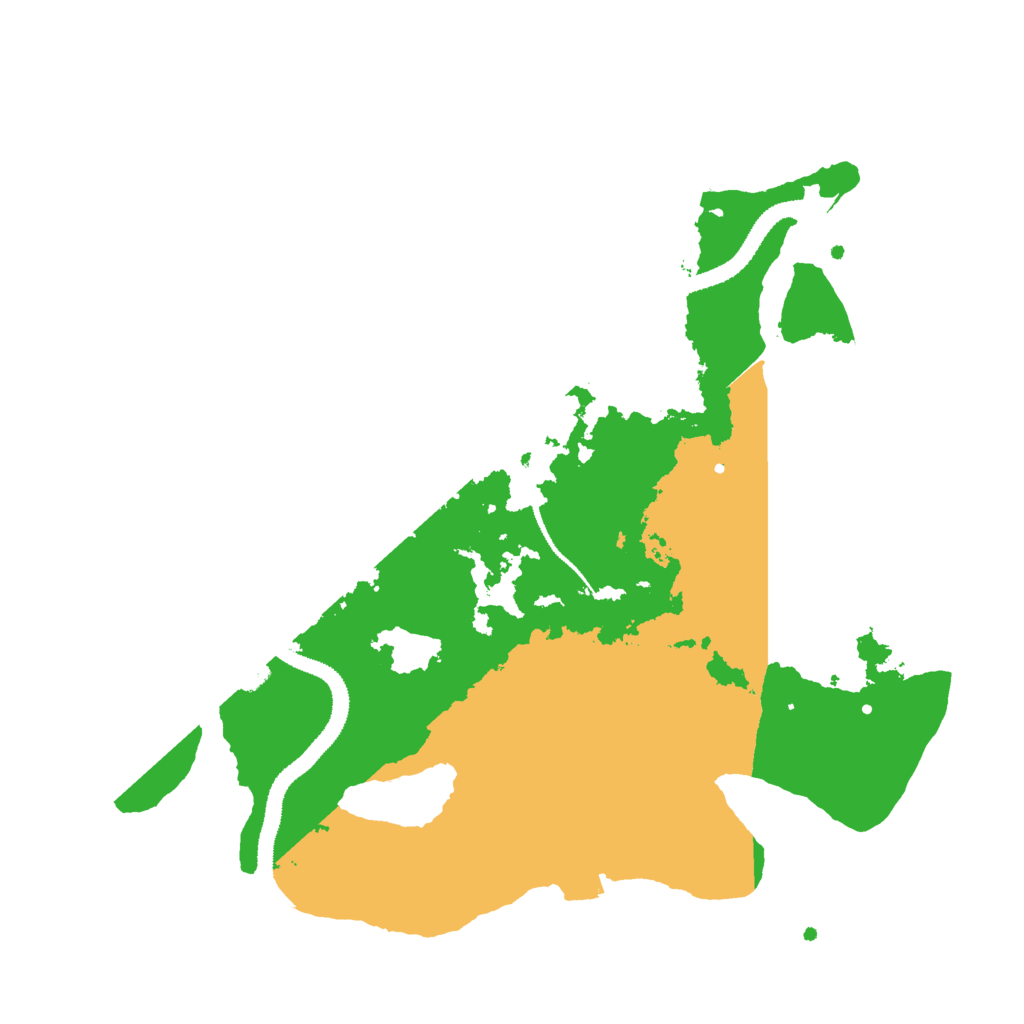Biome Rust Map: Procedural Map, Size: 3000, Seed: 146199