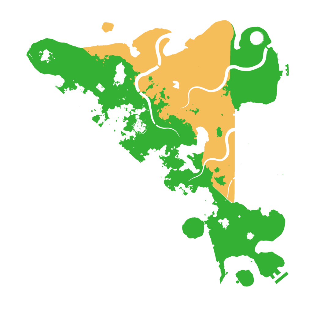 Biome Rust Map: Procedural Map, Size: 4050, Seed: 1708109900