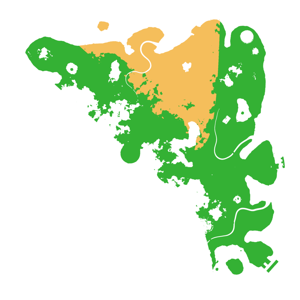 Biome Rust Map: Procedural Map, Size: 4050, Seed: 1708109900