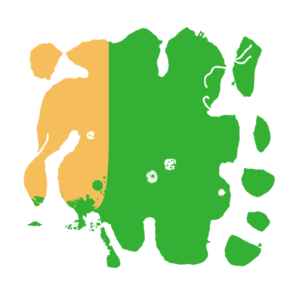 Biome Rust Map: Procedural Map, Size: 3700, Seed: 321273514