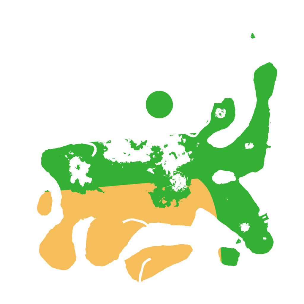 Biome Rust Map: Procedural Map, Size: 3000, Seed: 424040836