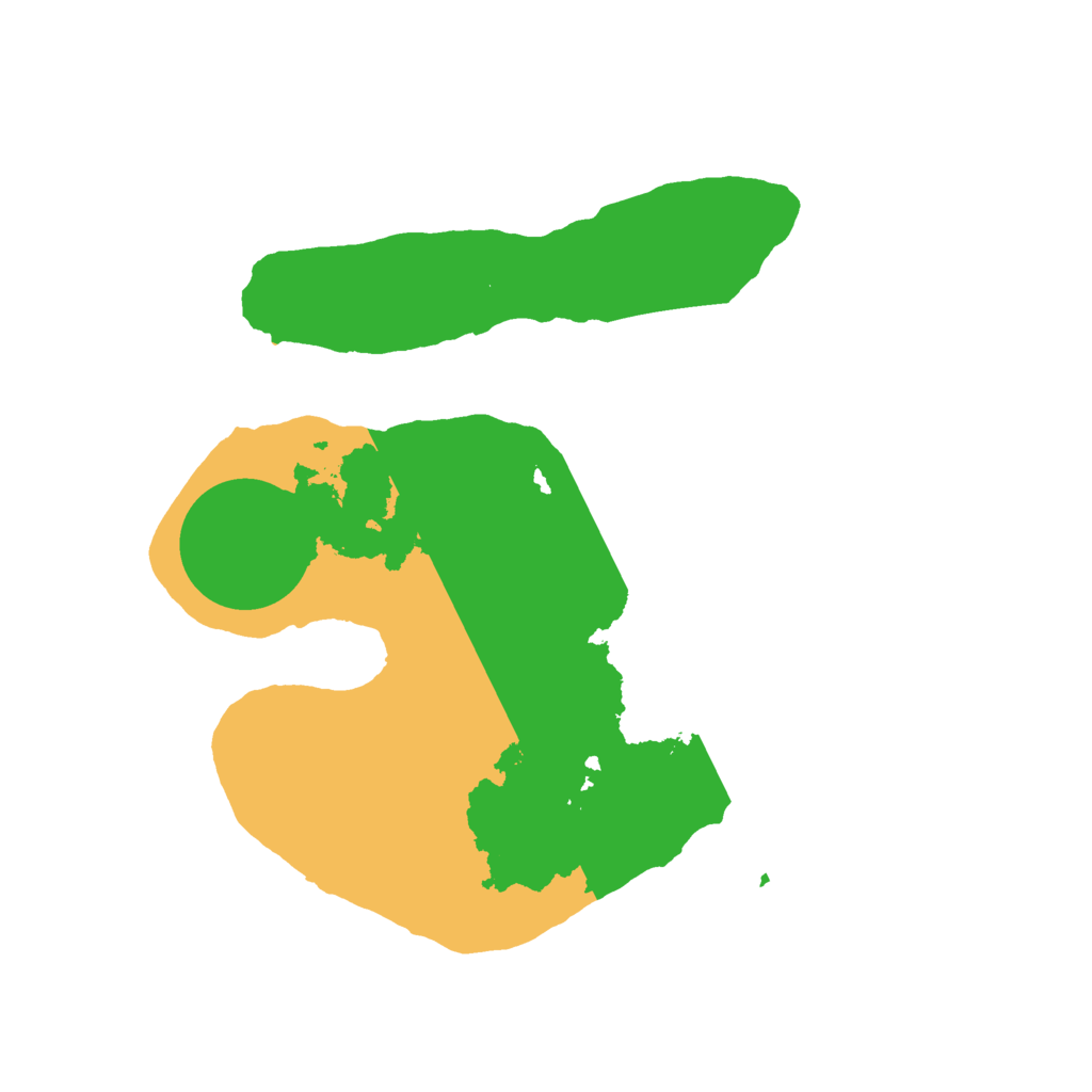 Biome Rust Map: Barren, Size: 2200, Seed: 9767560