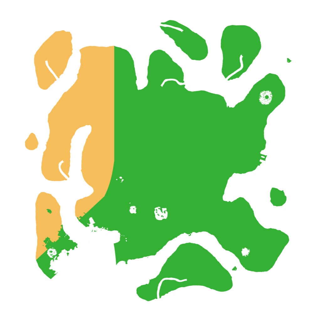 Biome Rust Map: Procedural Map, Size: 3500, Seed: 813746164