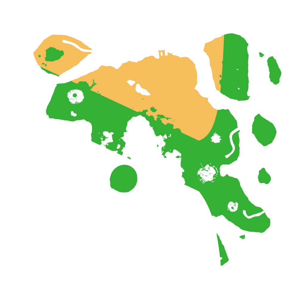 Biome Rust Map: Procedural Map, Size: 3000, Seed: 1973500581