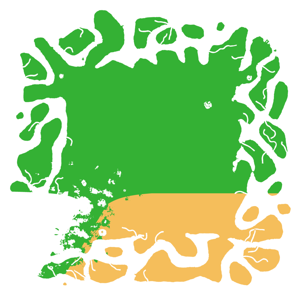 Biome Rust Map: Procedural Map, Size: 6000, Seed: 719534682