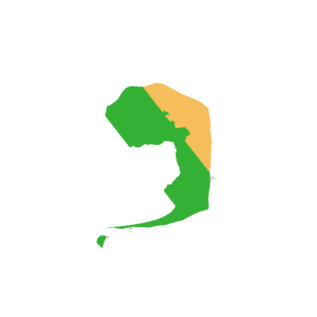 Biome Rust Map: Procedural Map, Size: 1000, Seed: 2584165