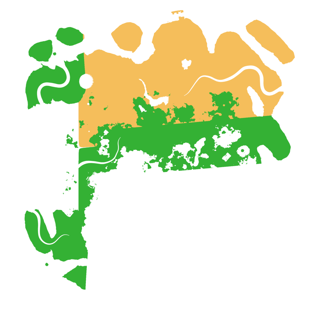 Biome Rust Map: Procedural Map, Size: 4000, Seed: 34678