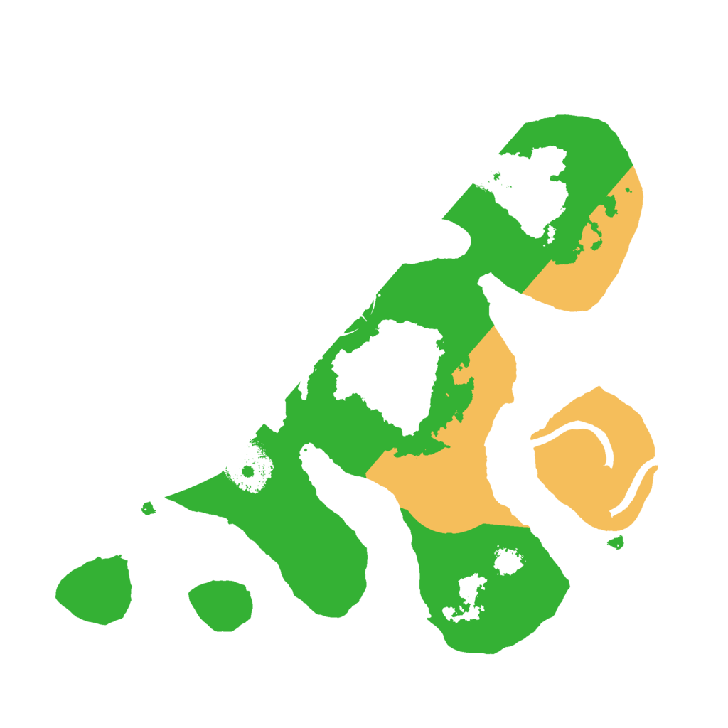 Biome Rust Map: Procedural Map, Size: 2400, Seed: 213