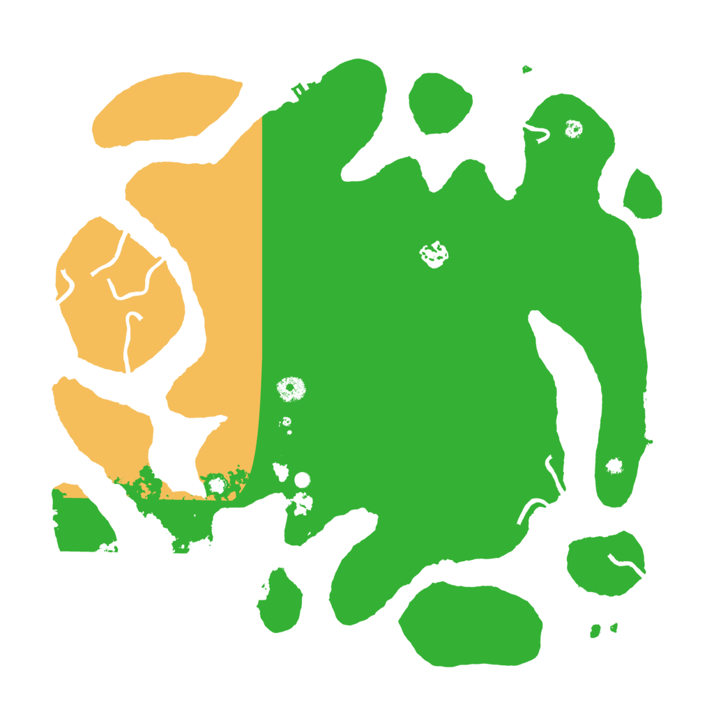 Biome Rust Map: Procedural Map, Size: 4000, Seed: 664980315