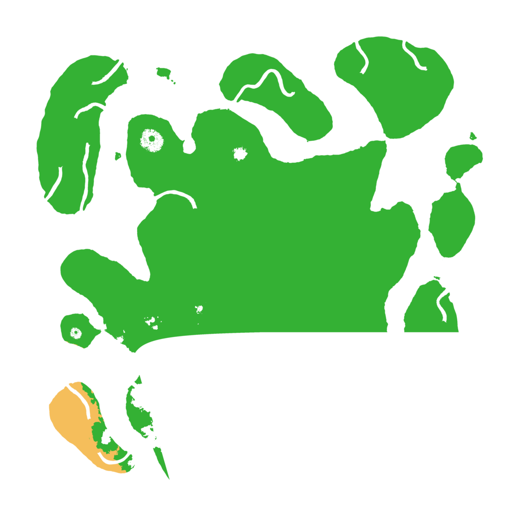 Biome Rust Map: Procedural Map, Size: 3500, Seed: 1442705412