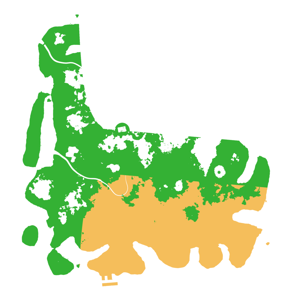 Biome Rust Map: Procedural Map, Size: 3850, Seed: 846861875