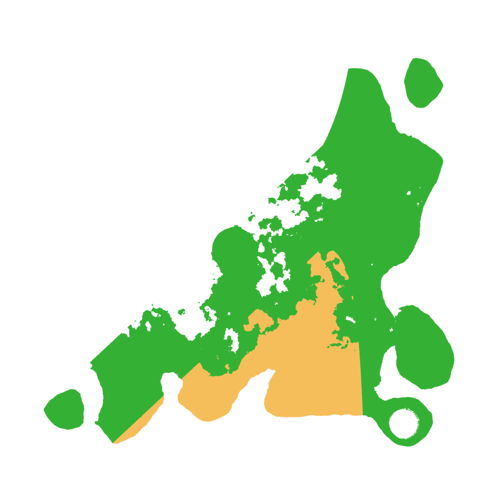 Biome Rust Map: Barren, Size: 3000, Seed: 173331