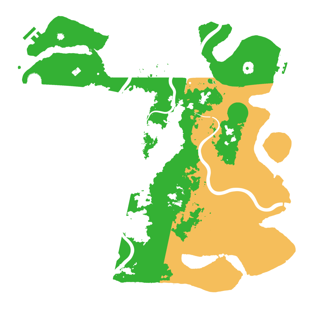 Biome Rust Map: Procedural Map, Size: 3950, Seed: 941942425