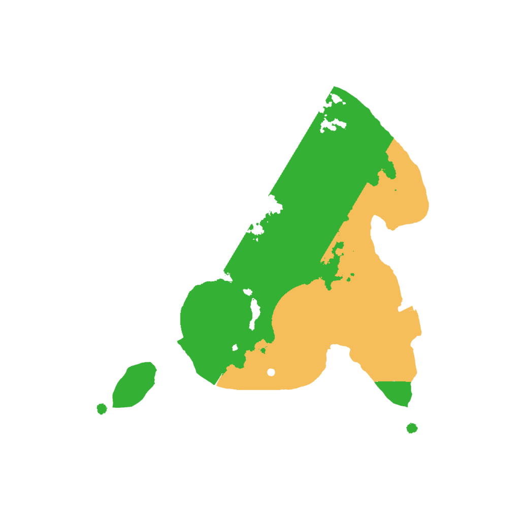 Biome Rust Map: Procedural Map, Size: 1999, Seed: 1391691841