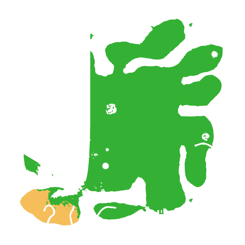 Biome Rust Map: Procedural Map, Size: 3350, Seed: 1871182131