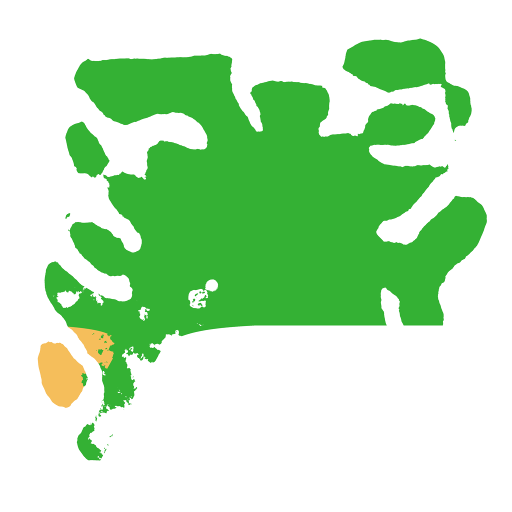 Biome Rust Map: Barren, Size: 3800, Seed: 712372