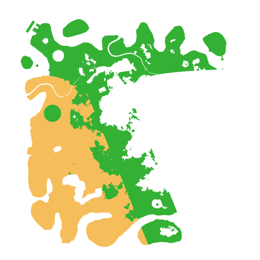 Biome Rust Map: Procedural Map, Size: 4000, Seed: 1460637822