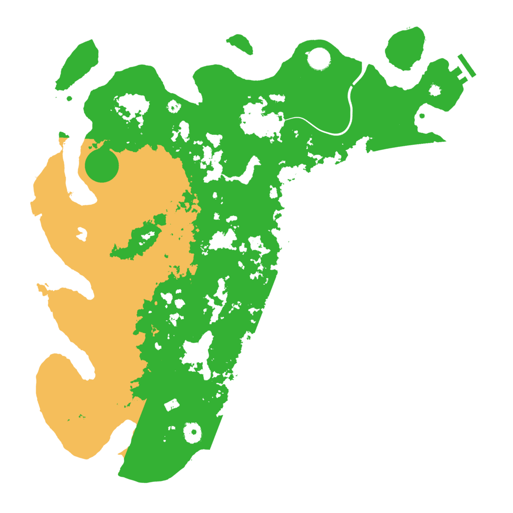 Biome Rust Map: Procedural Map, Size: 4000, Seed: 983768737