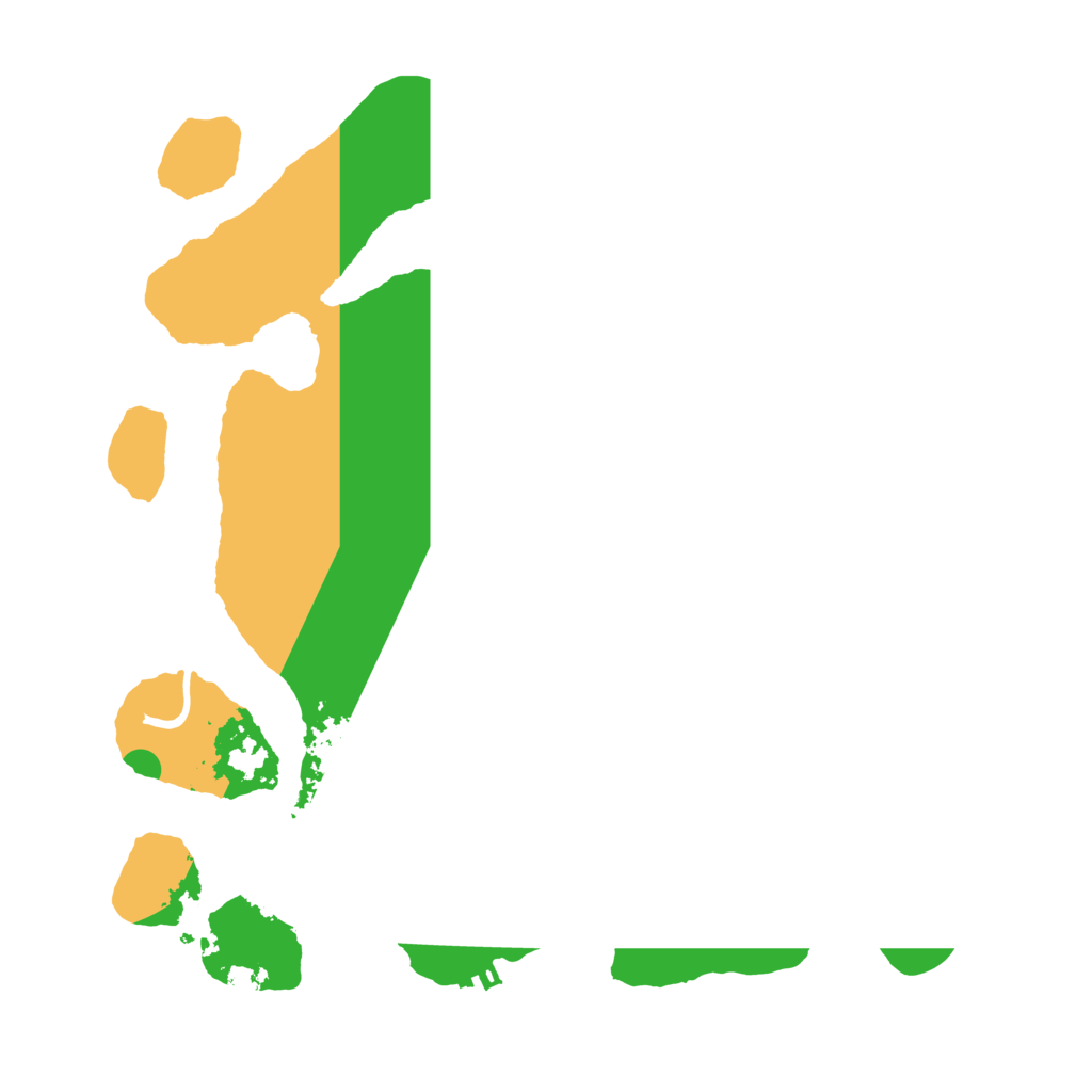 Biome Rust Map: Procedural Map, Size: 3500, Seed: 1759588898