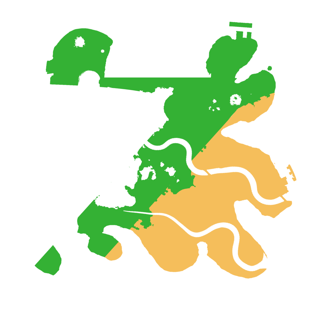 Biome Rust Map: Procedural Map, Size: 2750, Seed: 2