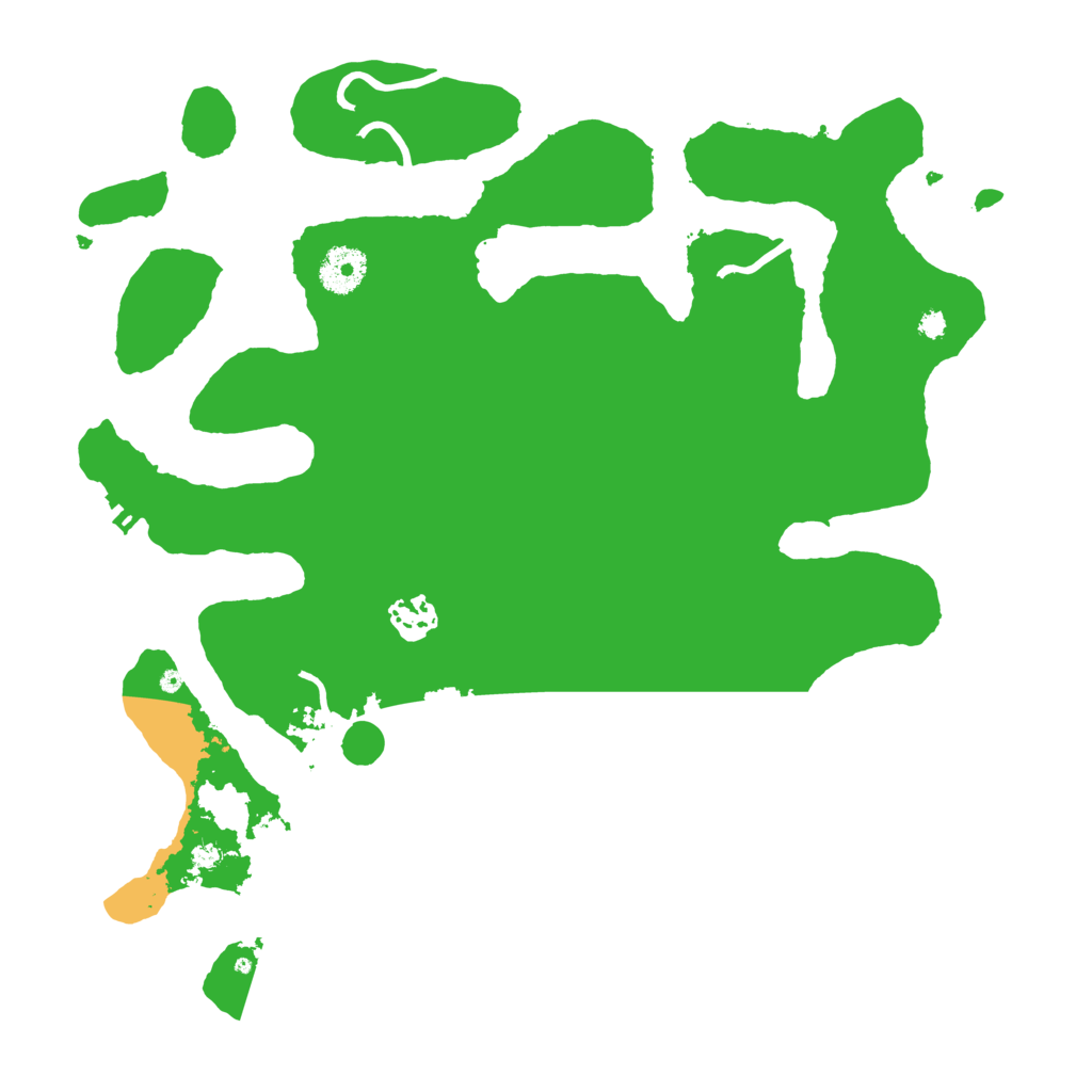 Biome Rust Map: Procedural Map, Size: 3500, Seed: 1350310114