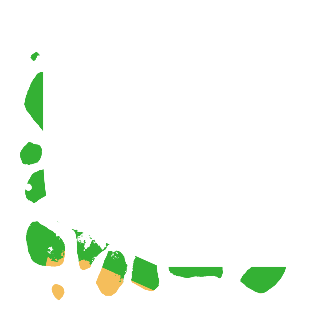 Biome Rust Map: Barren, Size: 4000, Seed: 2057