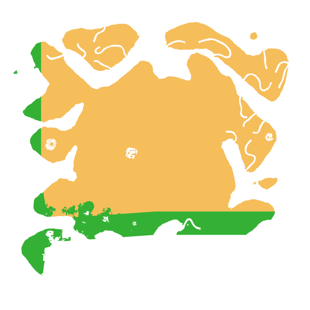 Biome Rust Map: Procedural Map, Size: 4000, Seed: 72080