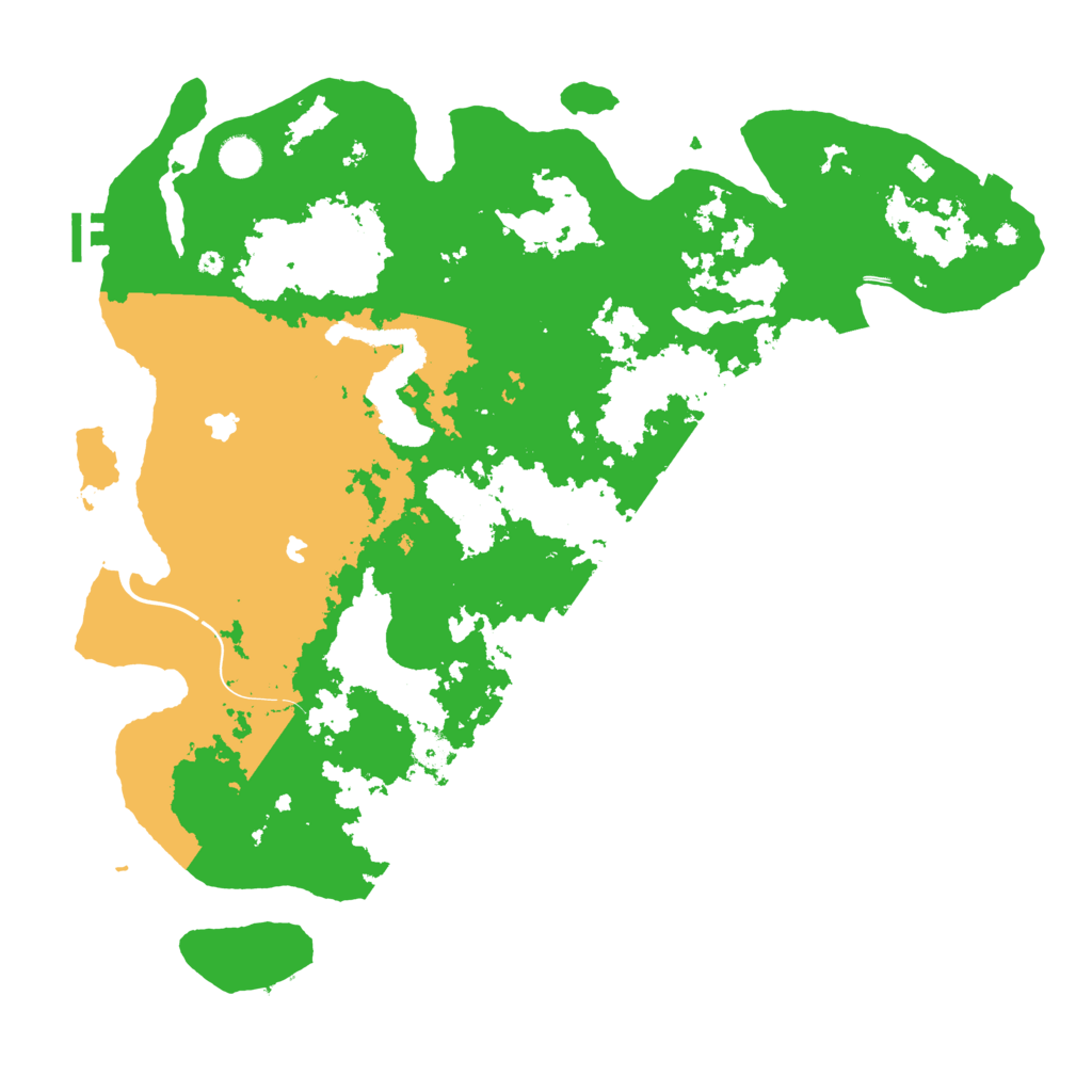 Biome Rust Map: Procedural Map, Size: 4500, Seed: 996353648