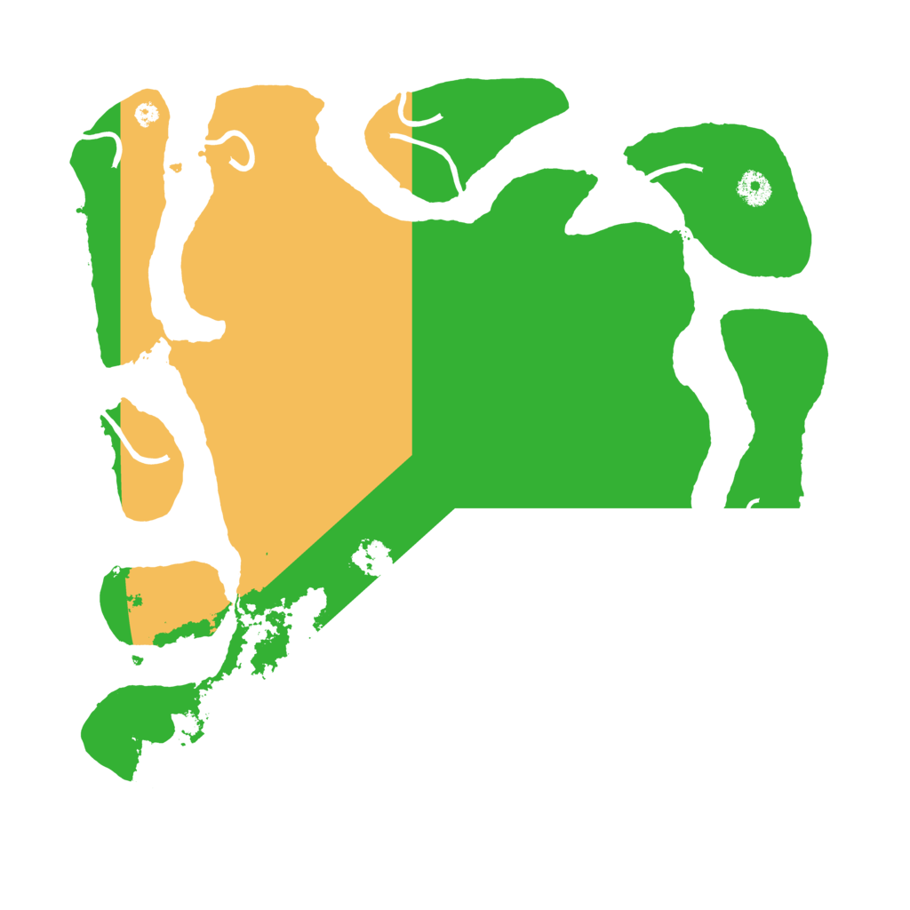 Biome Rust Map: Procedural Map, Size: 4000, Seed: 9839