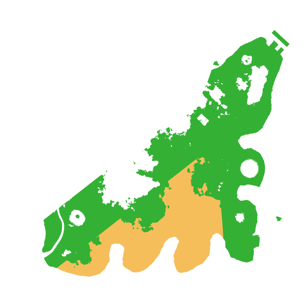 Biome Rust Map: Procedural Map, Size: 3000, Seed: 495914