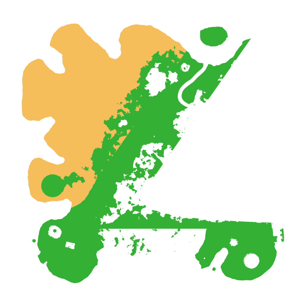 Biome Rust Map: Procedural Map, Size: 3550, Seed: 214200014