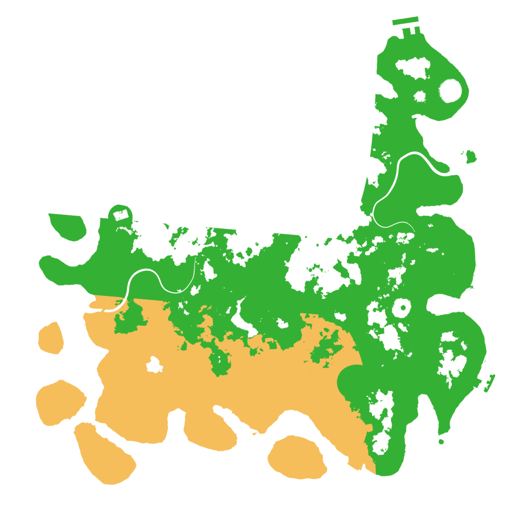 Biome Rust Map: Procedural Map, Size: 4000, Seed: 2113523316