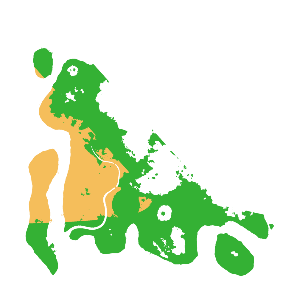 Biome Rust Map: Procedural Map, Size: 3000, Seed: 153