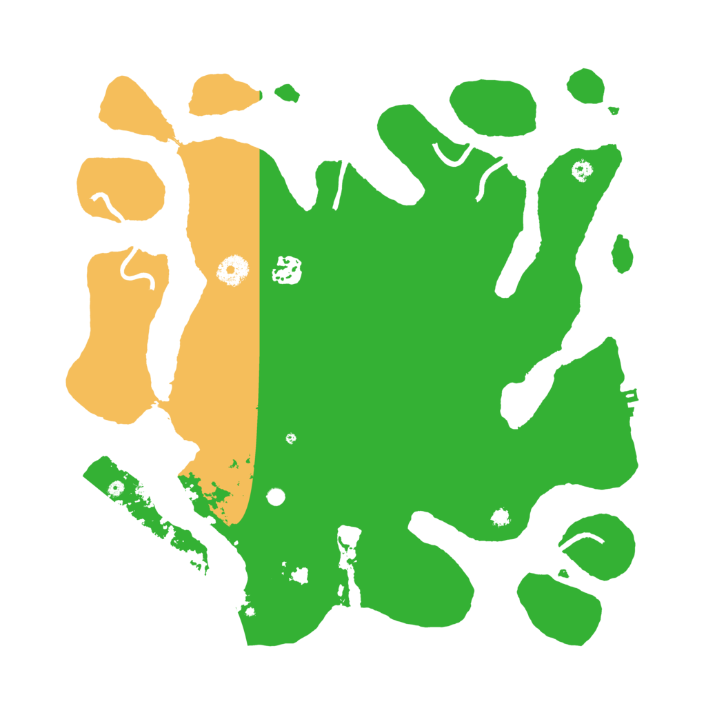 Biome Rust Map: Procedural Map, Size: 3500, Seed: 1302552475