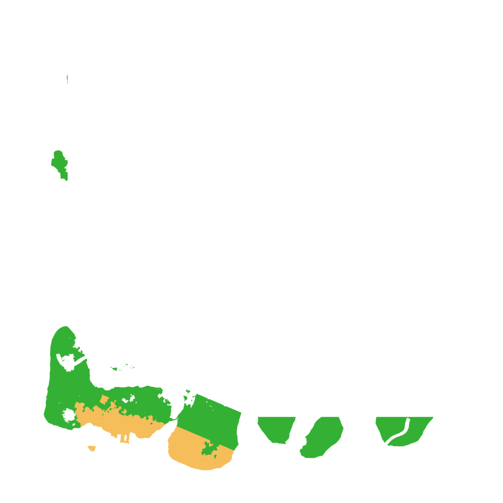 Biome Rust Map: Procedural Map, Size: 3500, Seed: 1829124576