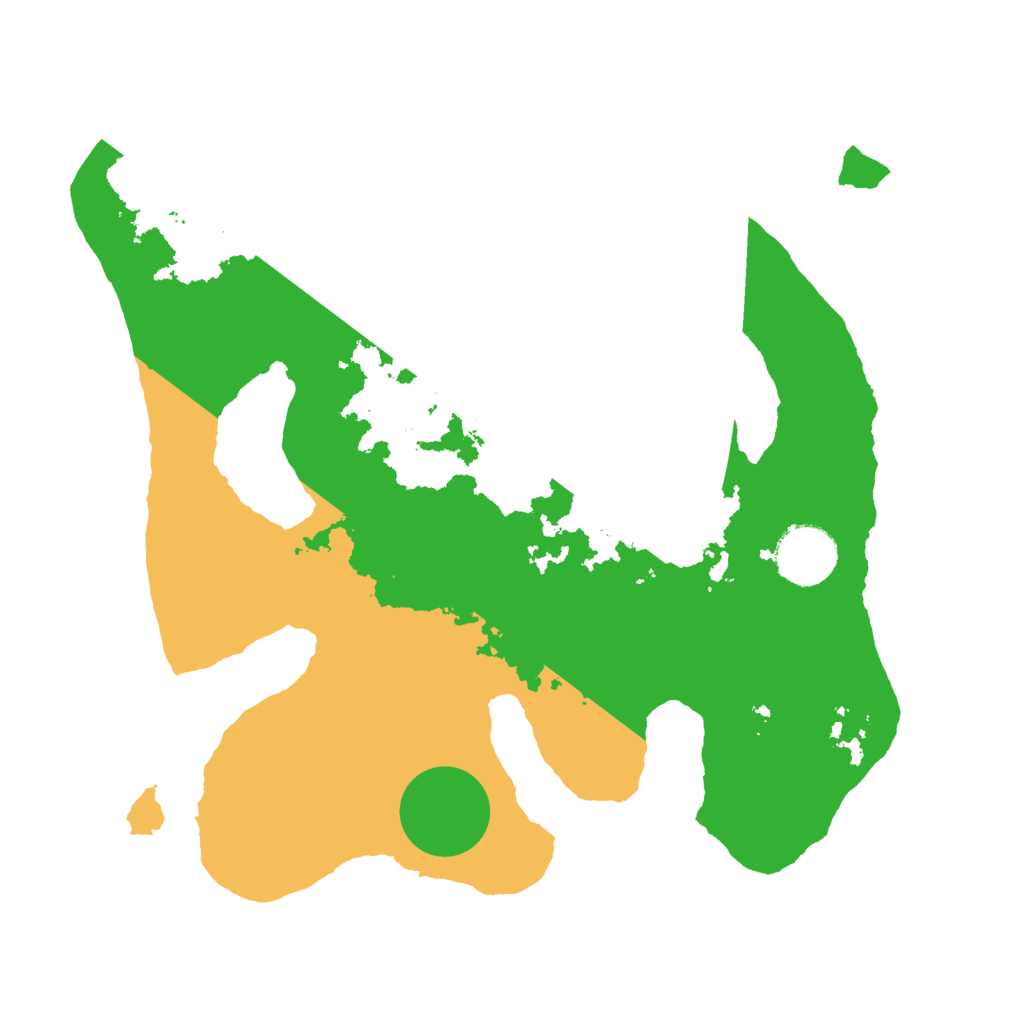 Biome Rust Map: Barren, Size: 3000, Seed: 605455