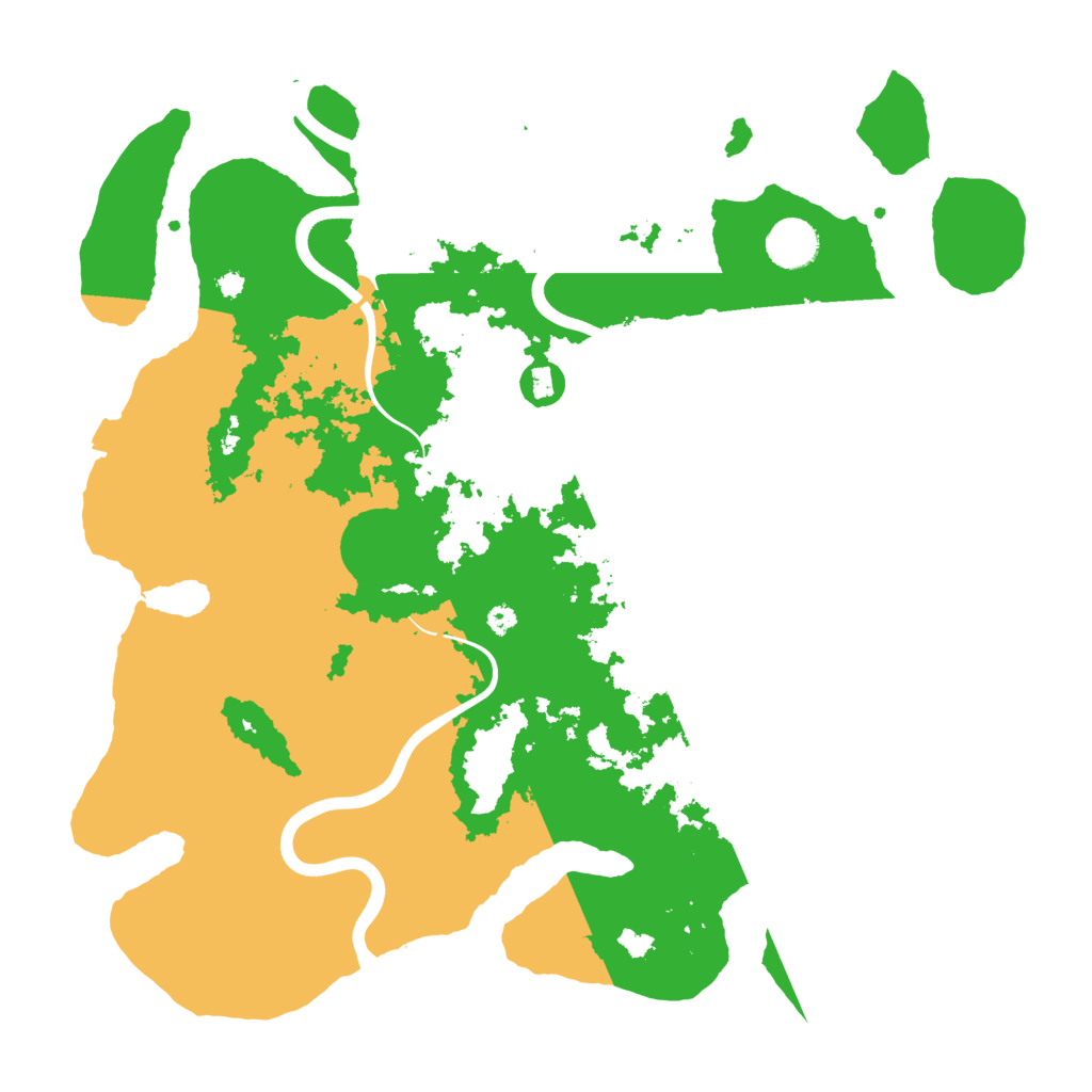 Biome Rust Map: Procedural Map, Size: 3850, Seed: 689194048