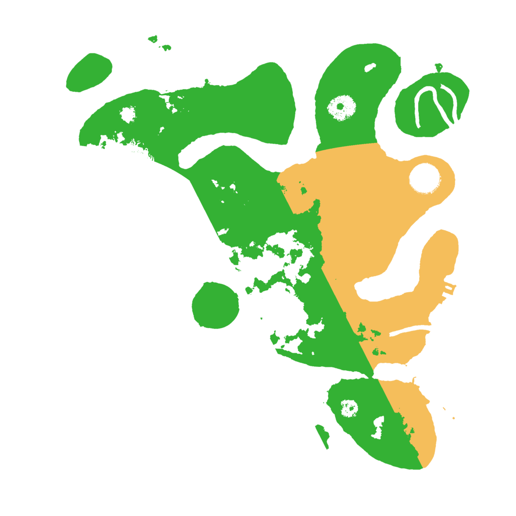 Biome Rust Map: Procedural Map, Size: 3000, Seed: 1491174760