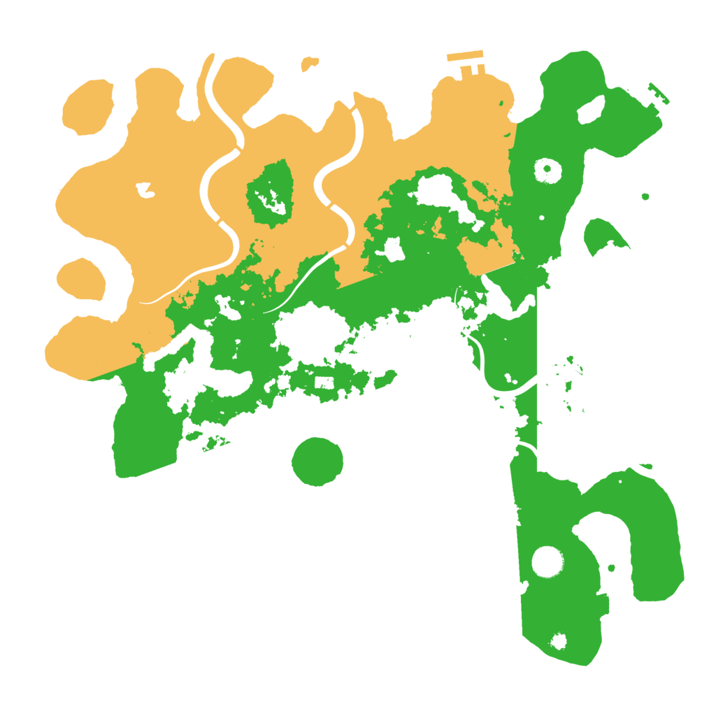 Biome Rust Map: Procedural Map, Size: 4000, Seed: 51718891