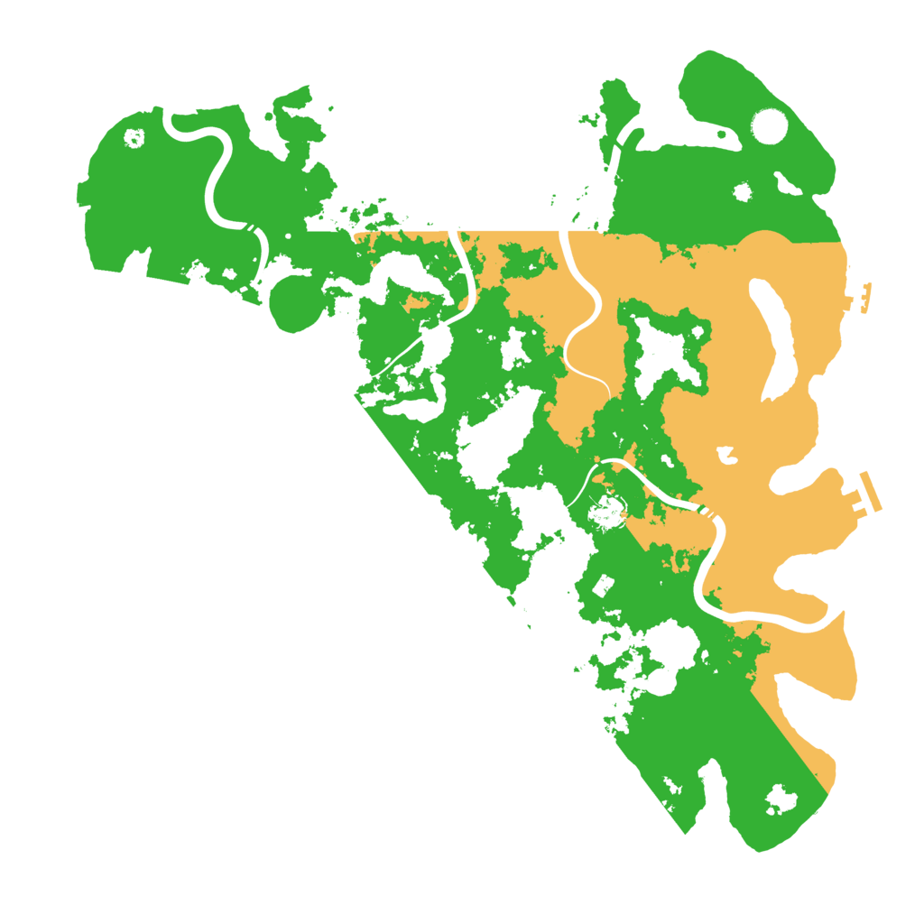 Biome Rust Map: Procedural Map, Size: 4500, Seed: 1674723233