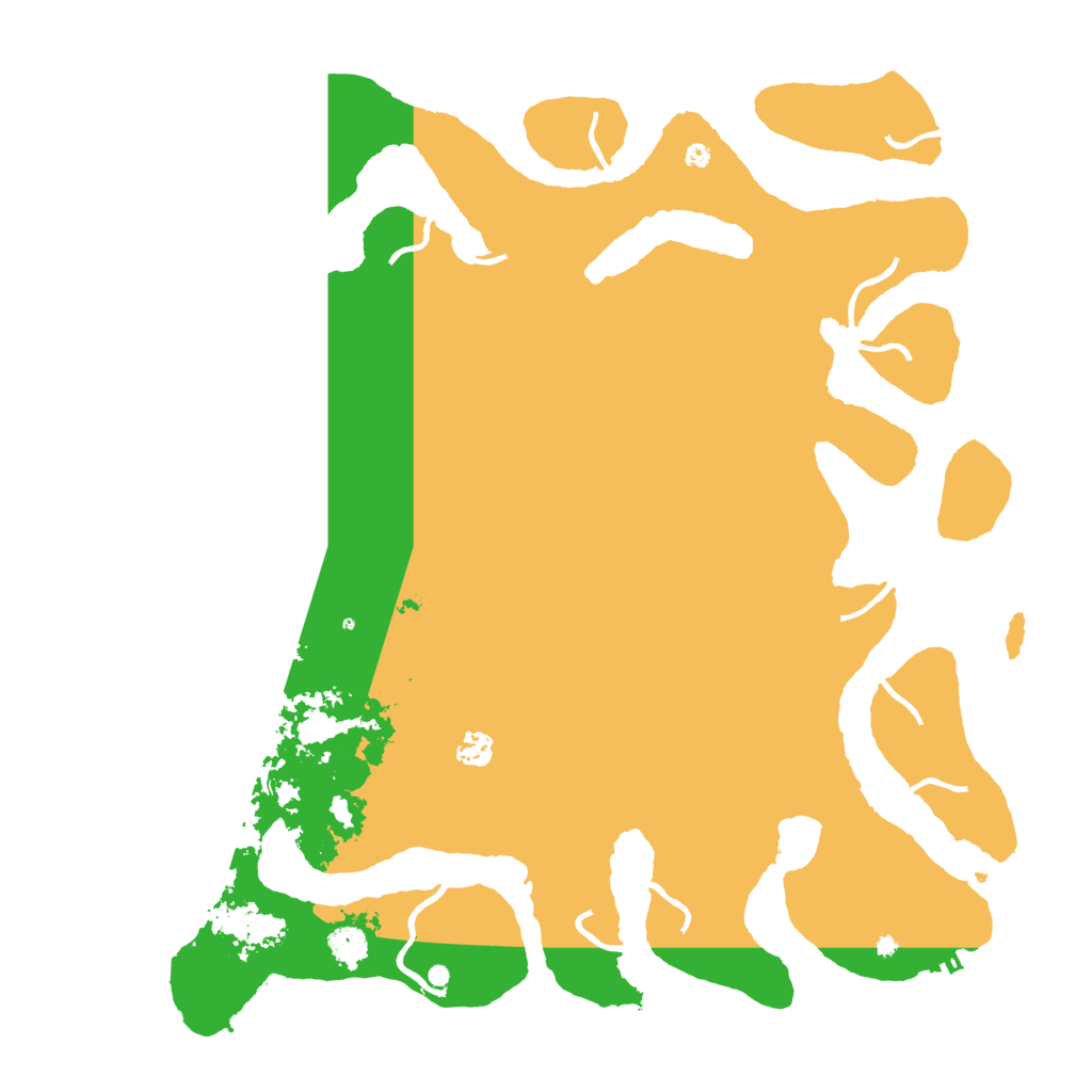 Biome Rust Map: Procedural Map, Size: 4500, Seed: 7867