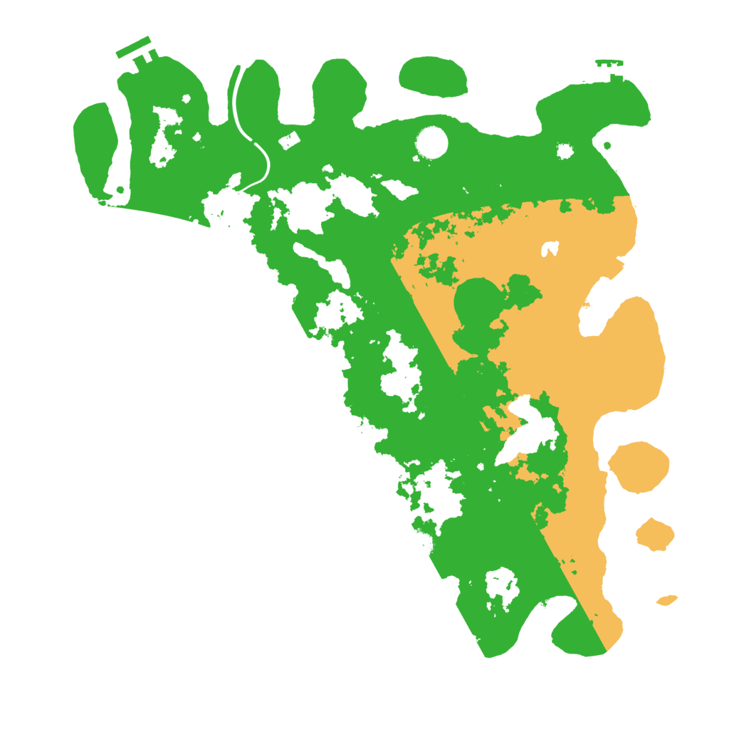 Biome Rust Map: Procedural Map, Size: 4000, Seed: 557990558