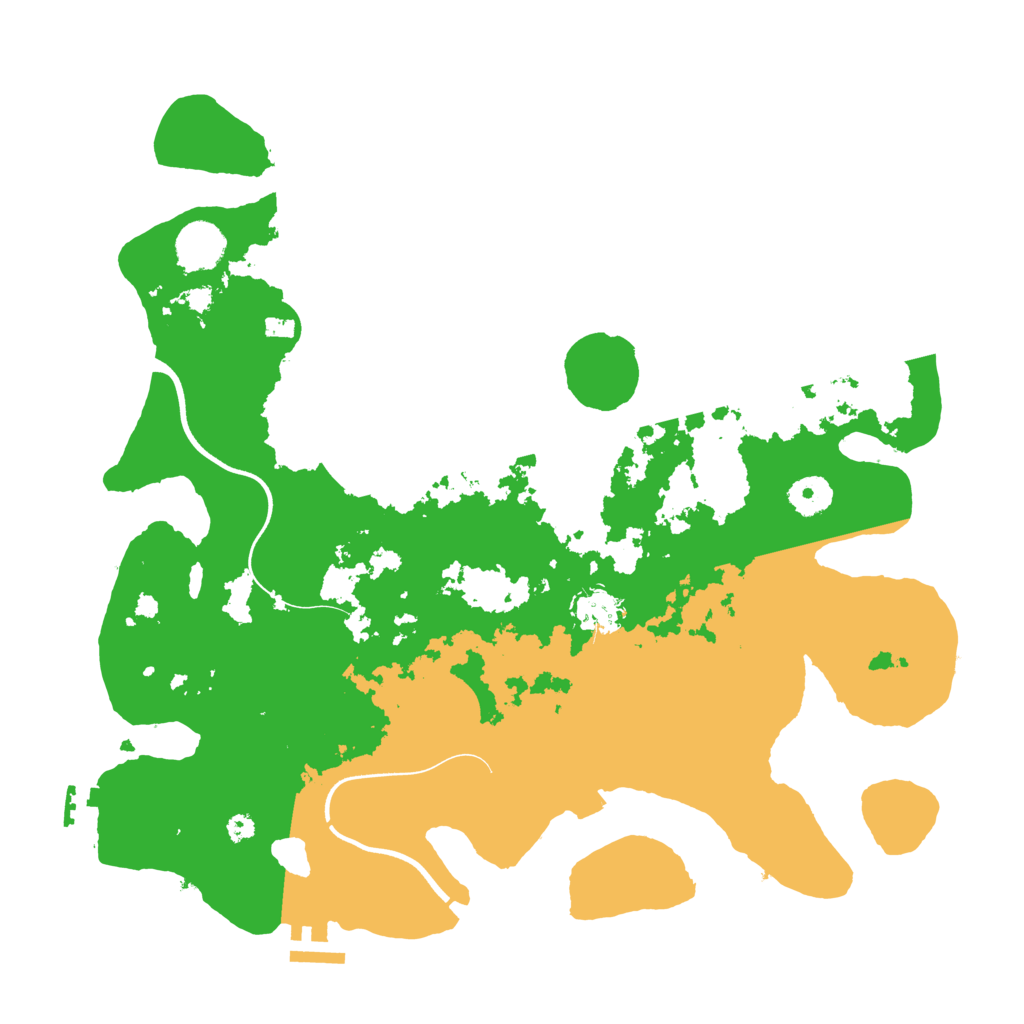 Biome Rust Map: Procedural Map, Size: 3750, Seed: 1219765421