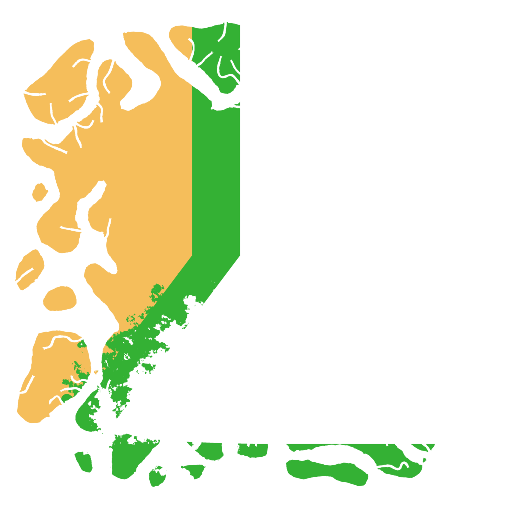 Biome Rust Map: Procedural Map, Size: 6000, Seed: 19153290